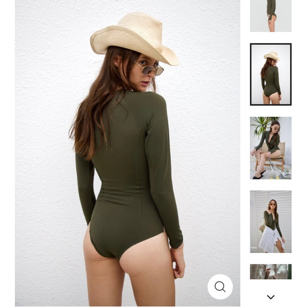MAKARA WEAR G Sleeve - Army Swimwear - Picture 4 of 15
